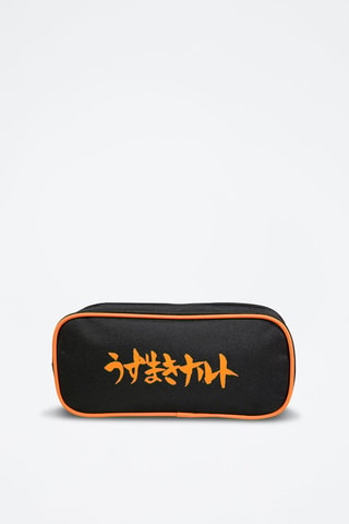 Trousse Naruto Shippuden - Blanc, noir et orange