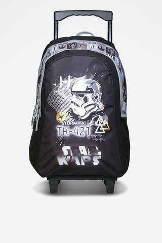 Sac à dos à roulettes Star Wars - Gris et noir