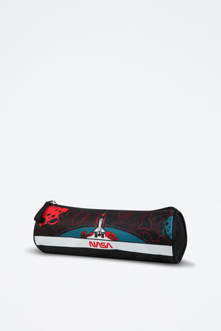 Trousse Nasa - Blanc, noir et rouge