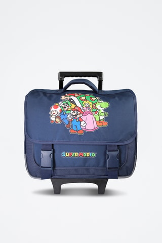 Cartable Super Mario - Bleu marine