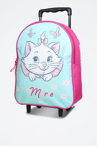 Sac à dos à roulettes Marie Les Aristochats Disney - Vert