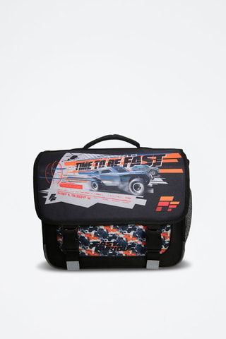Cartable Fast And Furious - Noir et rouge