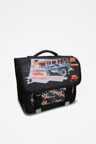 Cartable Fast And Furious - Noir et rouge