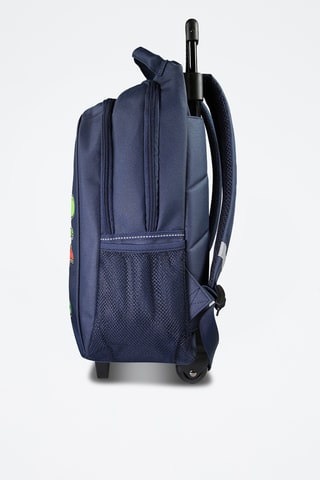 Sac à dos à roulettes Super Mario - Bleu marine