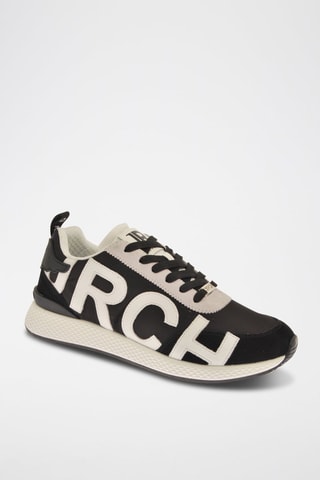 Sneakers en nubuck - Noir