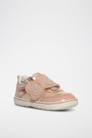 Baskets en cuir Snorky - Rose