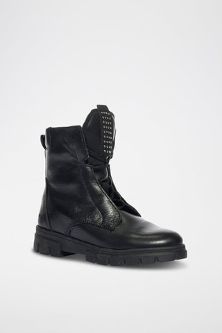 Bottines en cuir Chris Primigi - Noir