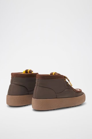 Boots en cuir Mtrack mid - Marron