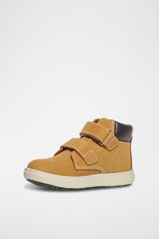 Bottines en nubuck Barth 19 - Camel et marron