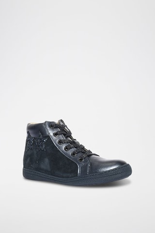 Boots en cuir Baby Cricket For Change - Bleu marine