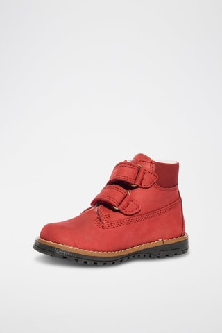 Boots en cuir Barth 19 - Rouge