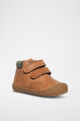 Bottines en cuir Baby cricket For Change - Marron et noir