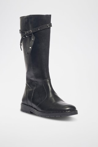 Bottes en cuir Fantasy Royal - Noir