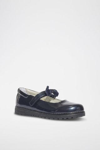 Ballerines vernies Play Casual - Bleu marine