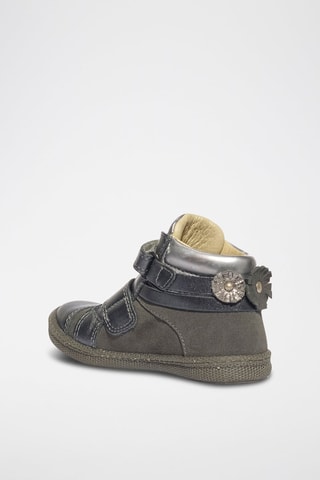 Boots en cuir Port Trendy Fe - Gris