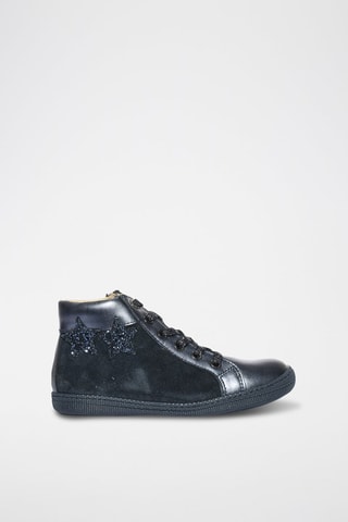 Boots en cuir Baby Cricket For Change - Bleu marine
