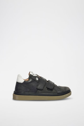Baskets en cuir Hula - Noir