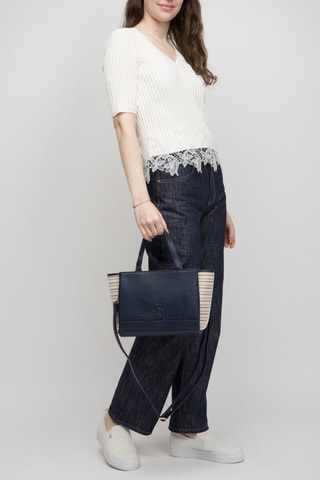 Sac à main  -  Beverly Hills Polo Club - Beige et marron