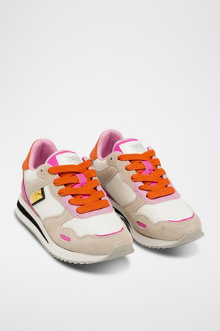 Baskets en nubuck - Beige