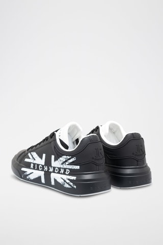 Sneakers en cuir - Noir