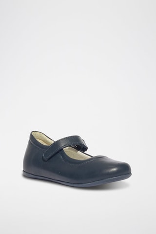 Babies en cuir Fantasy Fairy - Bleu marine
