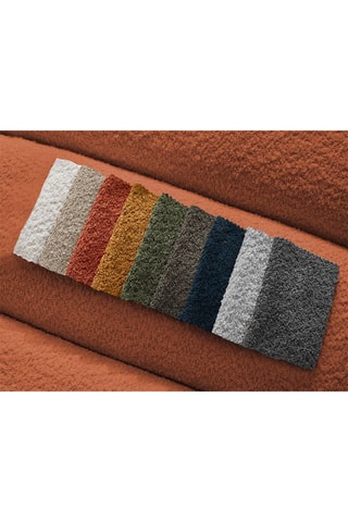 Ensemble Annecy - Orange - 5 places En tissu bouclette