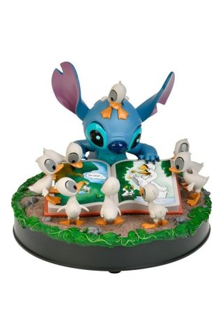 Figurine à collectionner Stitch et petits canards, Lilo & Stitch Disneyland Paris