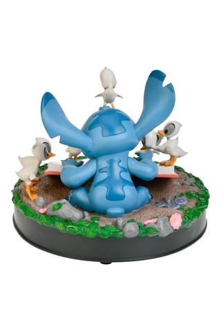 Figurine à collectionner Stitch et petits canards, Lilo & Stitch Disneyland Paris