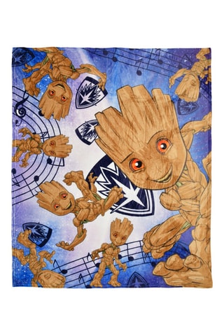 Plaid Groot, Les Gardiens de la Galaxie Marvel Disneyland Paris - 130 x 160 cm