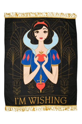 Plaid Blanche-Neige Disneyland Paris - 36 x 32 x 10 cm