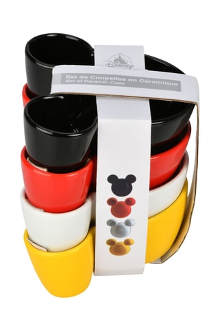 Set de coupelles en céramique Mickey Mouse, Disneyland Paris