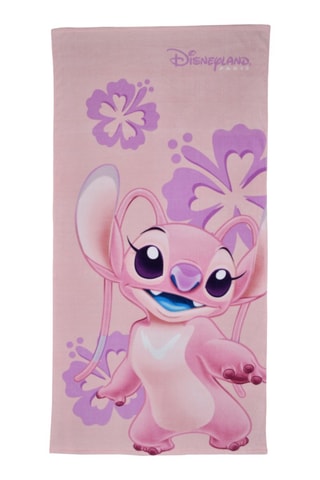 Serviette de plage Angel, Disneyland Paris - Rose - 75 x 150 cm