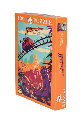 Puzzle 1000 pièces attraction Indiana Jones et le Temple du Péril, Disneyland Paris - 1000 pièces