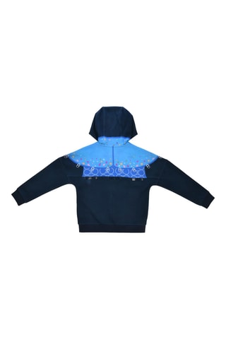 Sweat zippé Elio avec cape amovible Disneyland Paris - Bleu marine