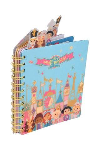 Carnet avec intercalaires attraction "it's a small world", Disneyland Paris