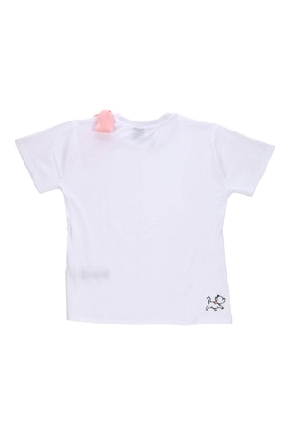 Top manches courtes Marie, Les Aristochats Disneyland Paris - Blanc