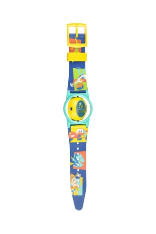 Montre enfant "Worlds of Pixar", Disneyland Paris - Bleu, jaune et vert - Dès 3 ans