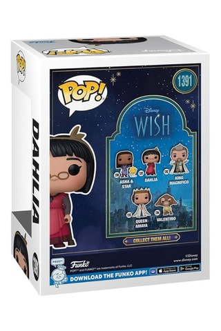Funko figurine Dahlia Pop! en vinyle, Wish, Asha et la bonne étoile Disneyland Paris