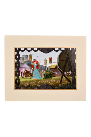 Illustration Rebelle, Disneyland Hotel - 50 x 40 cm