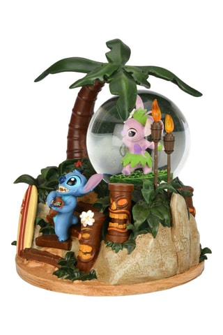 Boule à neige musicale Stitch et Angel Disneyland Paris