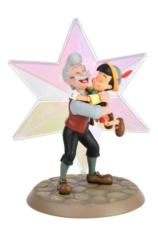 Mini figurine Geppetto et Pinocchio Disneyland Paris