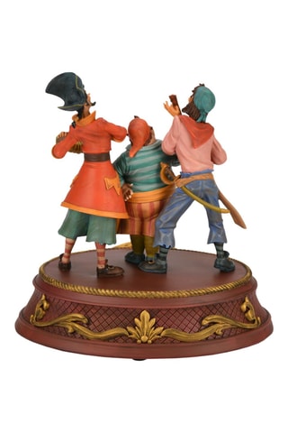 Figurine du trio de musiciens Pirates, Attraction Pirates of the Caribbean, Disneyland Paris