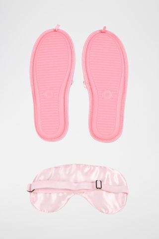 Set de chaussons et masque de nuit Princesses Disneyland Paris - Rose