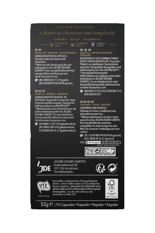 100 capsules - Café Or abso - Intensité 9 - 10 x 10 capsules L'Or Espresso