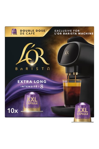 50 capsules - Café Extra Long - Intensité 8 - 5 x 10 capsules L'Or Barista