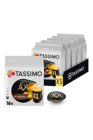 80 dosettes Tassimo - L'Or Café XL Intense - 5 x 16 dosettes