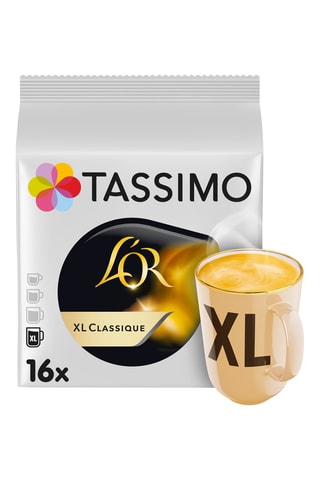 80 dosettes Tassimo - L'Or Café XL Classique - 5 x 16 dosettes