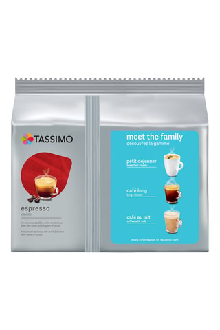 105 dosettes Tassimo - Café Espresso - 5 x 21 dosettes