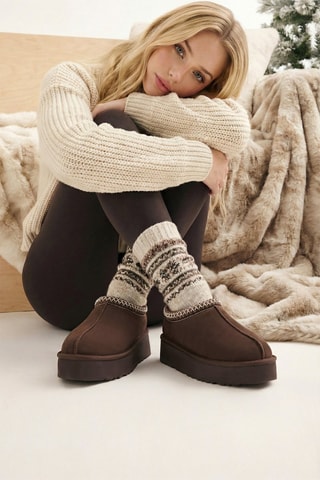 Slip-on - Castanho