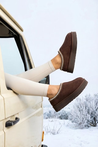 Slip-on - Castanho